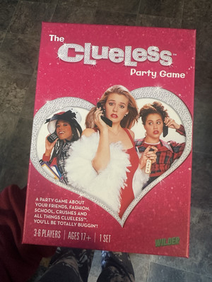 The Clueless Movie: Party Game Y2K. 90 s game. 3-6 Players Brand New
