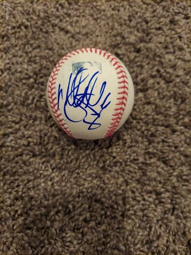 Nick Castellanos Autographed Signed Baseball PROOF;  Phillies, Padres,