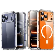 Hard Clear Case For iPhone 17 Pro 17 Pro Max MagSafe Shockproof Heavy Duty Cover