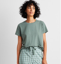 State of Day Women's Cotton Blend Short-Sleeve Sleep Tee Style 100180160MS NWT