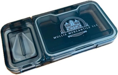 Portable Pill Organizer with Pill Cutter, 2-in-1, BPA Free Black. 4.69 * 2.48...