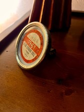 portabollo con bollo originale vespa bacchetta faro basso primi anni 50