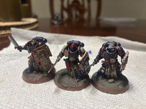 Warhammer 40k Space Marines Bits Bladeguard Veteran Crowned Backpack #65 - Foto 4