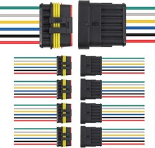 5Pair 6Pin Connector Waterproof Electrical 6 Pin Plug Auto Electrical Wire 6 pin