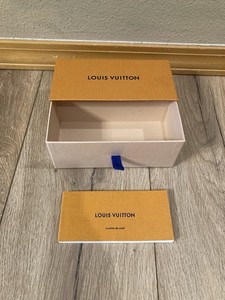 LOUIS VUITTON Sunglasses Gift Box Authentic & Booklet