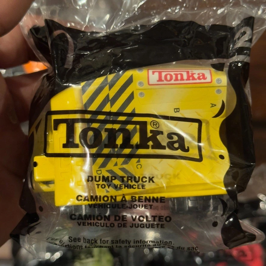 Lot of 4 Tonka McDonald’s Happy Meal Toys (#1–4) Sealed Brand New - Image 3 of 4