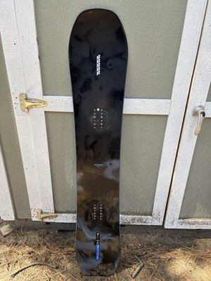 K2 Landscape 162W All-Mountain Wide Snowboard Black Blue 2x4 Mount Pattern