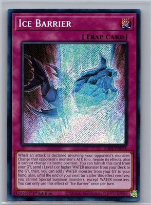 Ice Barrier (Secret Rare) RA01-EN071 SEC 1st Edition NM