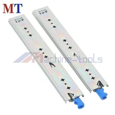 14" Drawer Slides With Locking Mechanism 250lb Full Extension Tool Box