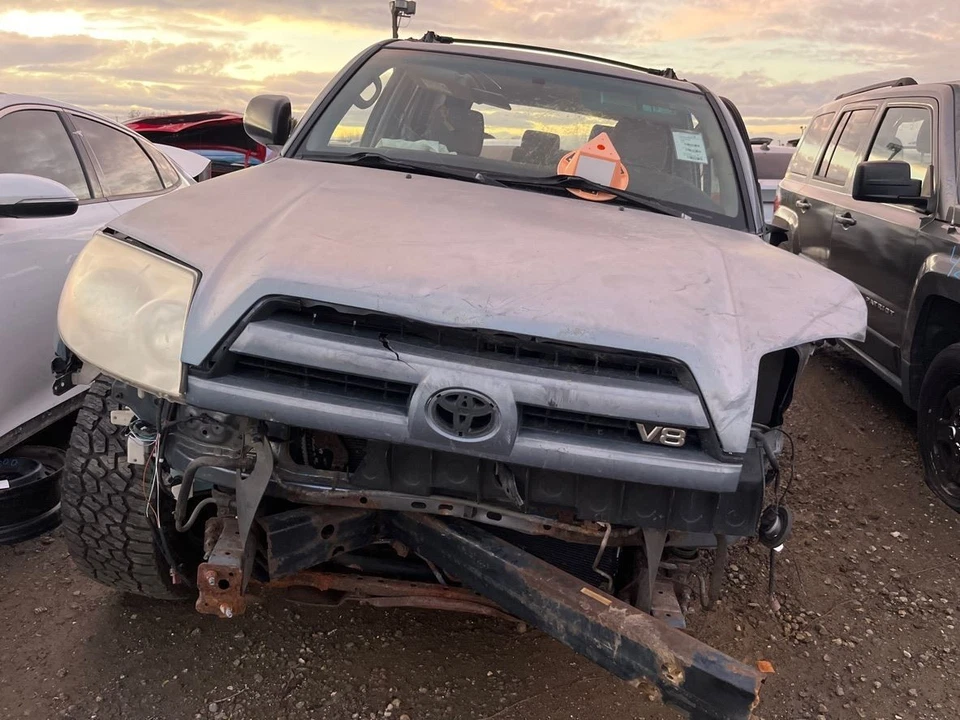 BLK LEFT REAR DOOR TRIM PANEL 6764035780B0 2004 TOYOTA 4 RUNNER - Image 4 of 4