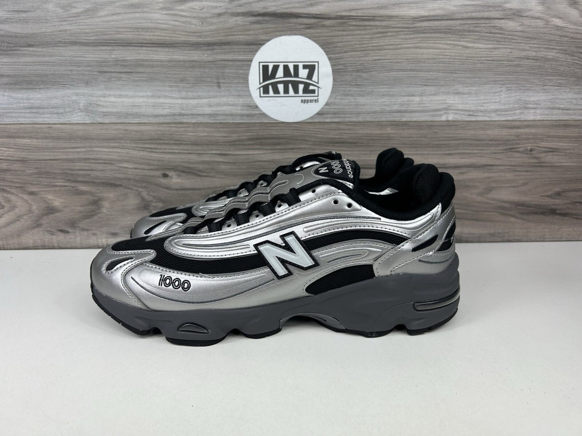 NEW BALANCE Classic Men's 1000 Black Silver Metallic Running