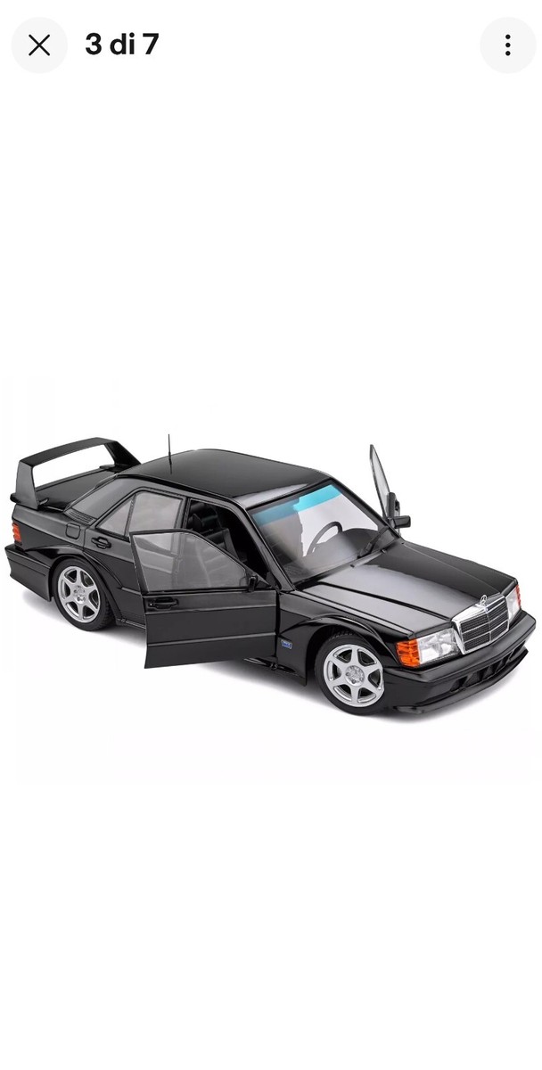ミニカー Mercedes 190E Evolution 2 1/18 MERCEDES-BENZ 190E 2.5-16V EVOLUTION2 (ASTRAL SILVER) 1:18