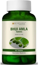 Bio Resurge Ayurveda Bhumi Amla 60 Tablets 750 mg Free Shipping World Wide