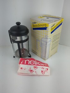 Melior Beaubourg Cafetiere 3 Cup Made In France Coffee Press