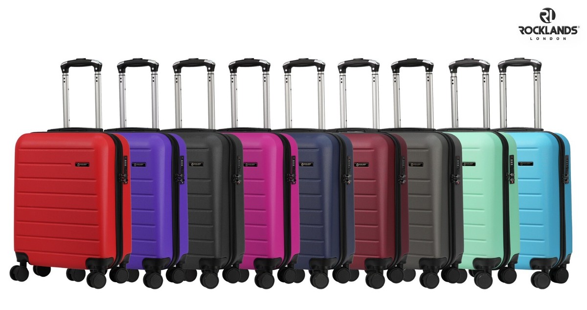 Lightweight Wheel Hard Shell Luggage Suitcase Ryanair Cabin Travel Bag  -ABS822 - Main Image