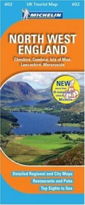 North West England (UK Tourist Maps)