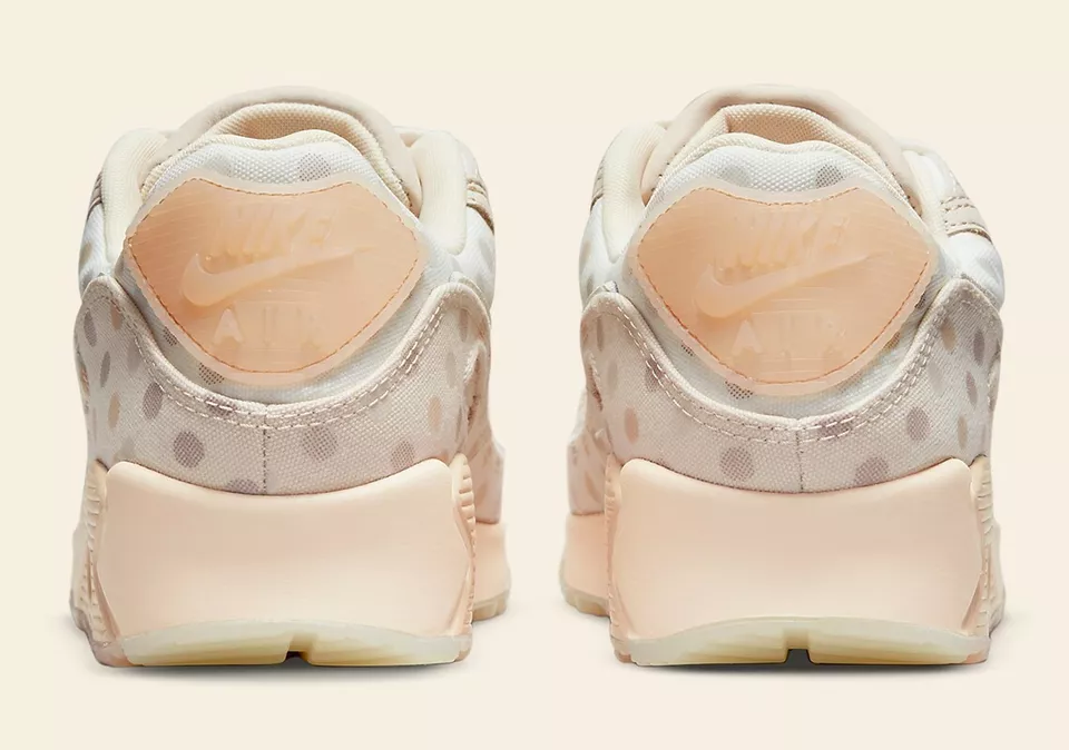 Nike Air Max 90 Shimmer Polka Dot Sand CZ1929-200 Men display picture 2