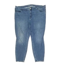 Old Navy High Rise Super Skinny Women's size 24 Dark Wash Blue Denim jeans