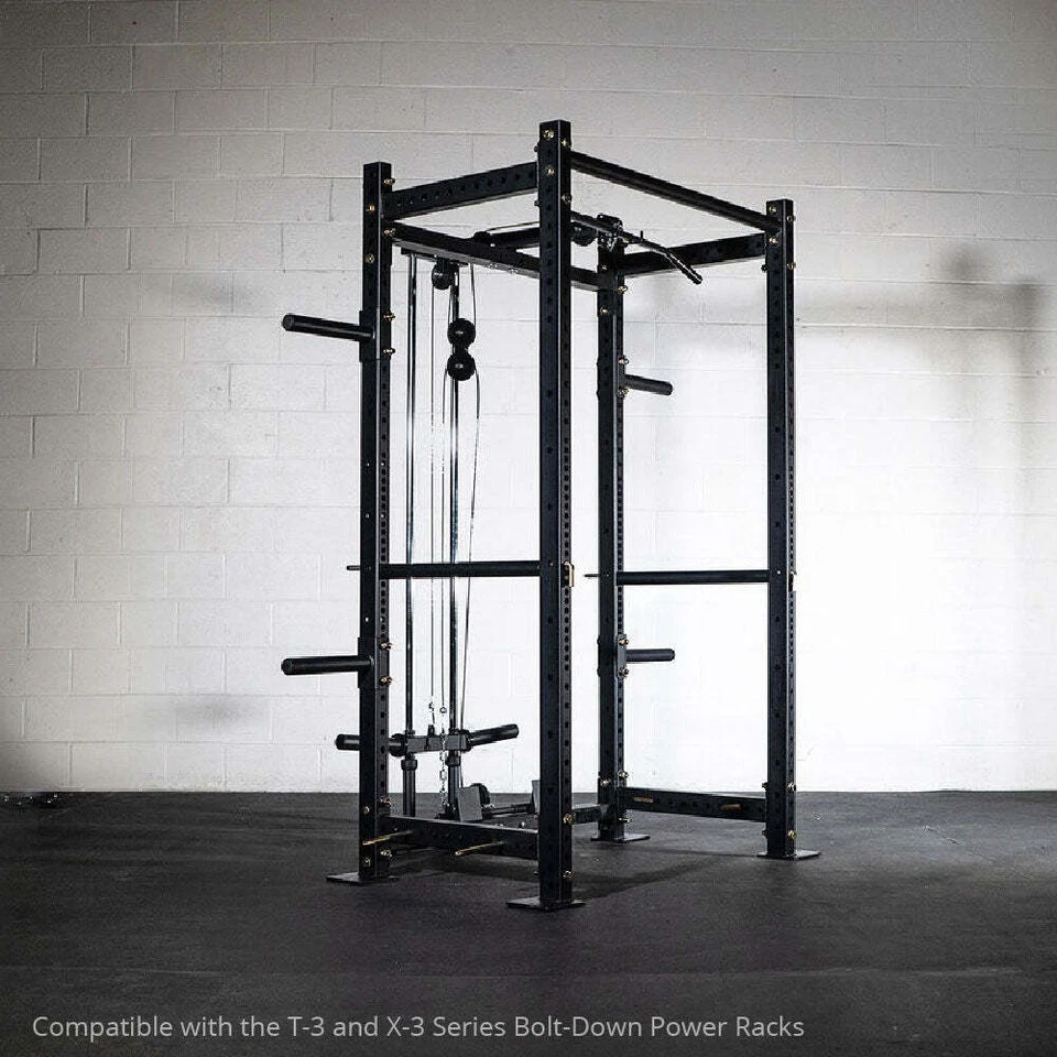 Titan Fitness Tall Plate Loaded Lat Tower Rack Attachment Compatible T3/X3 - Image 2 of 4