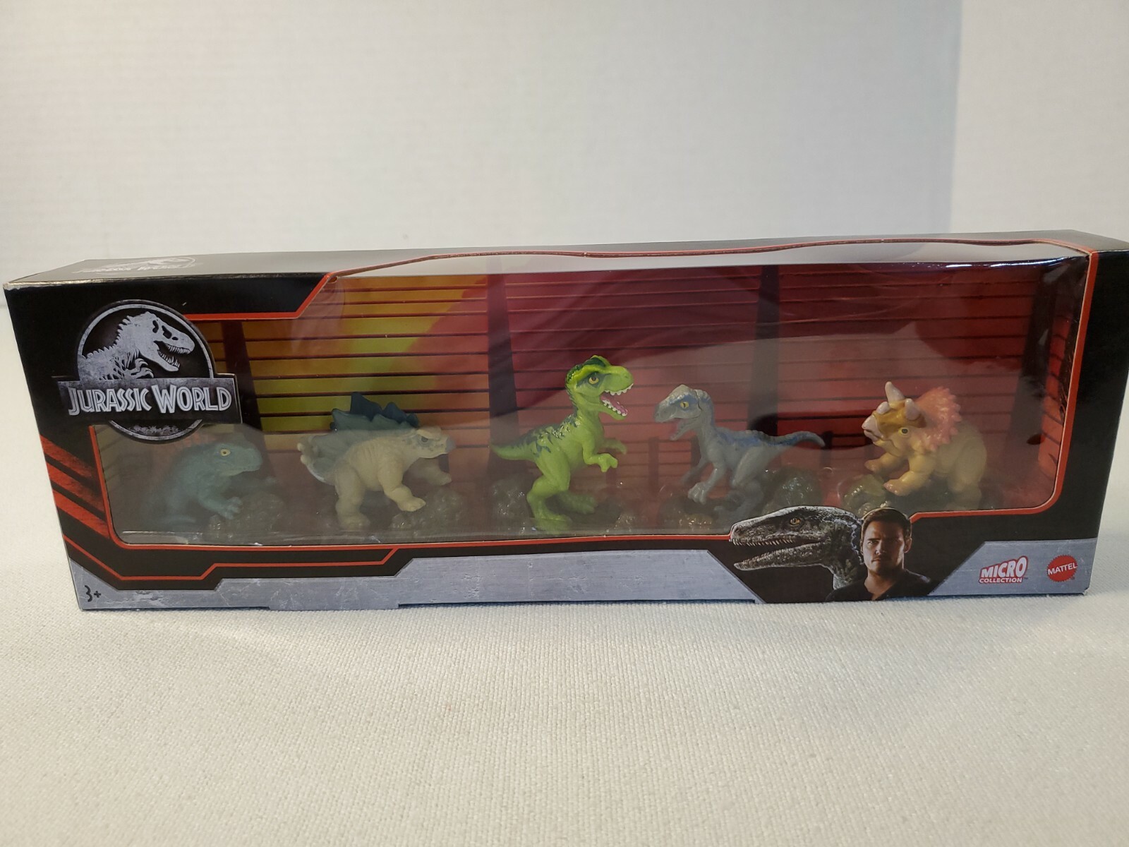 Jurassic World 5 Pack Dinosaurs Micro Collection 2 Inch Figures NEW