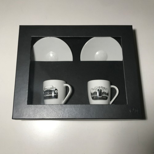Kahla Germany for BMW Porcelain Espresso Cup and Saucer Set