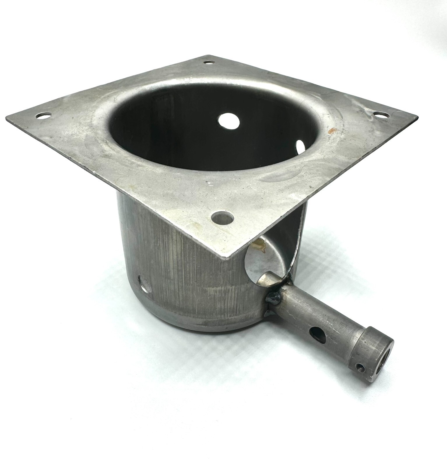STAINLESS STEEL BURN/FIRE POT TRAEGER 7 HOLES EXACT FIT PRIM