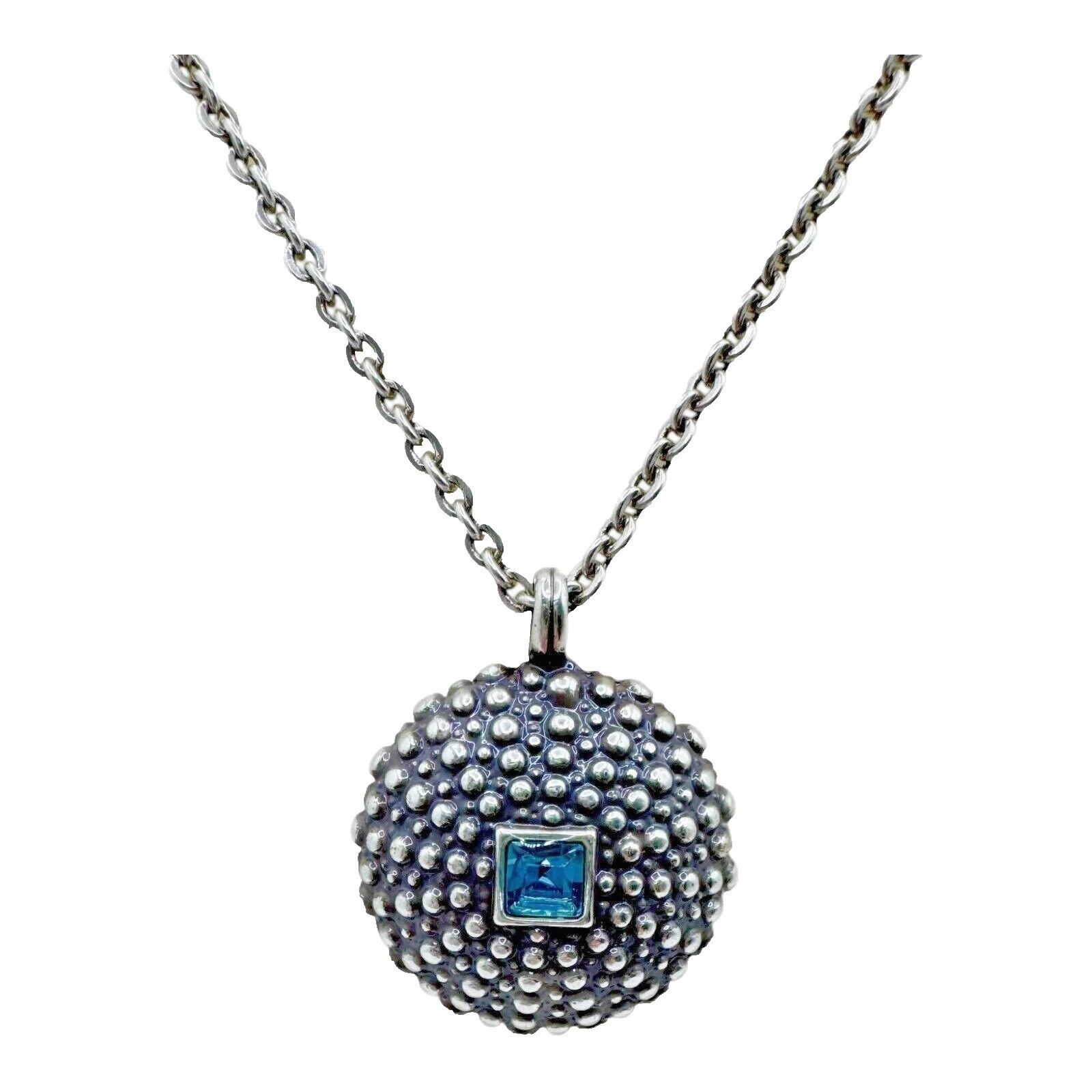 Folheado a Prata Cristal Brighton Fashion Colares e pingentes