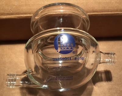 Parr 2525HC14 Jacketed 160/215 mL Glass Vessel, For Low Pressure 5100 Reactor