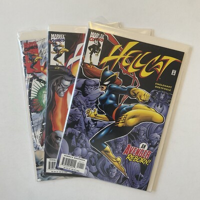 Hellcat 1 2 3 Lot Near Mint NM 2000 Marvel
