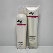 AG Hair Sterling Silver Toning Shampoo 8 oz  Conditioner 6 oz DUO  Free Ship