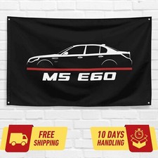 For BMW M5 E60 2004-2009 Car Enthusiast 3x5 ft Flag Birthday Gift Banner