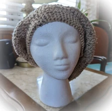 Crochet slouch hat