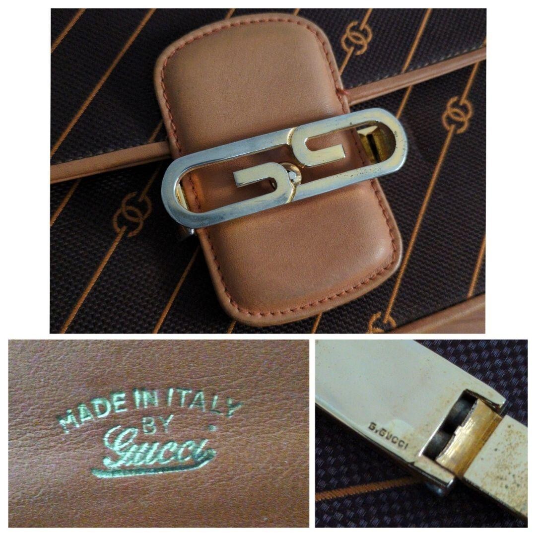 GUCCI Vintage Shooting Star GG Metal Shoulder Bag Pochette GUCCI Vintage Shooting Star GG Metal Shoulder Bag Pochette