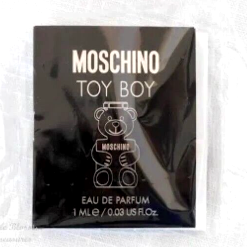 MOSCHINO TOY BOY Eau De Parfum Men's Spray Vial Sample 1 ml./.03