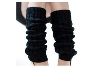 Knit Winter Thermal Warm Leg Warmers-Long Socks Boot Cuffs Topper Legging Pad...