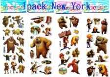 4 Different Sheets, 3D Puffy Stickers, Children Stickers Kids Gift