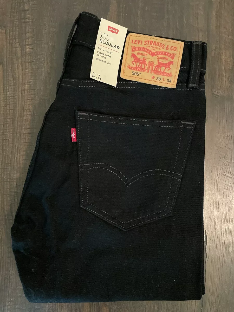 Black levi cheap 505 jeans