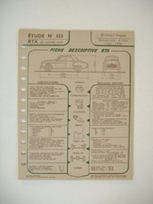 Revue technique Renault FREGATE