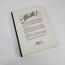 Vintage Prosoft TRS-80 Allwrite Word Processor Operation Manual Copy