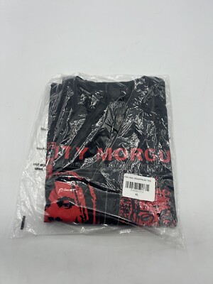 City Morgue Live Disappear Tour Merch Black Shirt Extra Large