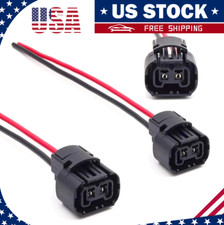 Wire Pigtail Female Ps24w 5202 H16 Two Harness Fog Light Bulb Connector Plug Fit