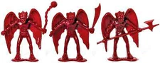 DFC 6 Red Gargoyles in 3 poses - 'Dragonriders of the Styx' - poses vary