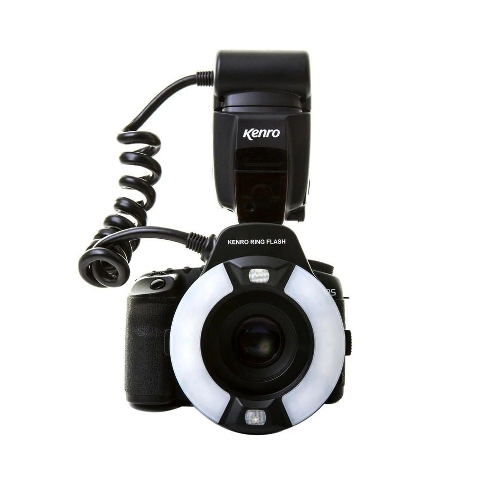 Kenro Macro Ring Flash For DSLR Cameras Canon and Nikon Fit - Image 4 of 4