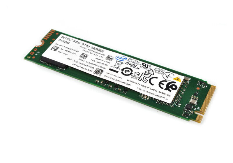 INTEL+512GB+SSDPEKNU512GZ+670p+M.2+NVMe+PCIe+SSD+SOLID+STATE+DRIVE