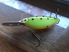 Custom Painted Pre Rapala Storm Hot N Tot,AH Model, CH Rootbeer