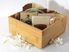Virgin Olive Oil soap gift with Jasmine, Lavender, Orange blossom, Glycerin
