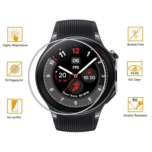 For Oneplus Watch 2 Hydrogel TPU HD Film Screen Protector Cover 2024 - Picture 8 of 9