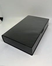 ONE RARE NEW 38MM VHS CASE AND DVD CASE COMBO CASE, BLACK, COMBO VHS+DVD BOX