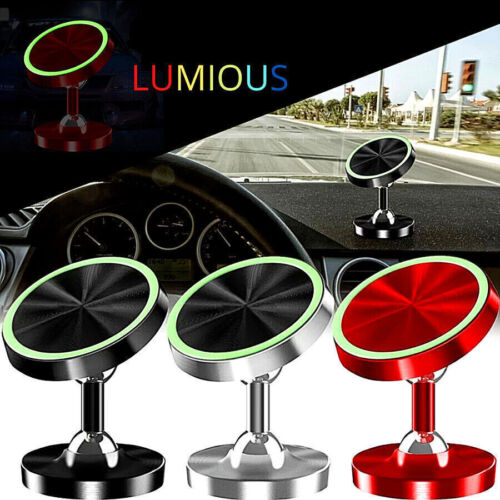 Magnetic Car Mount Holder Stand Dashboard 360° Rotating For Cell Phone Universal