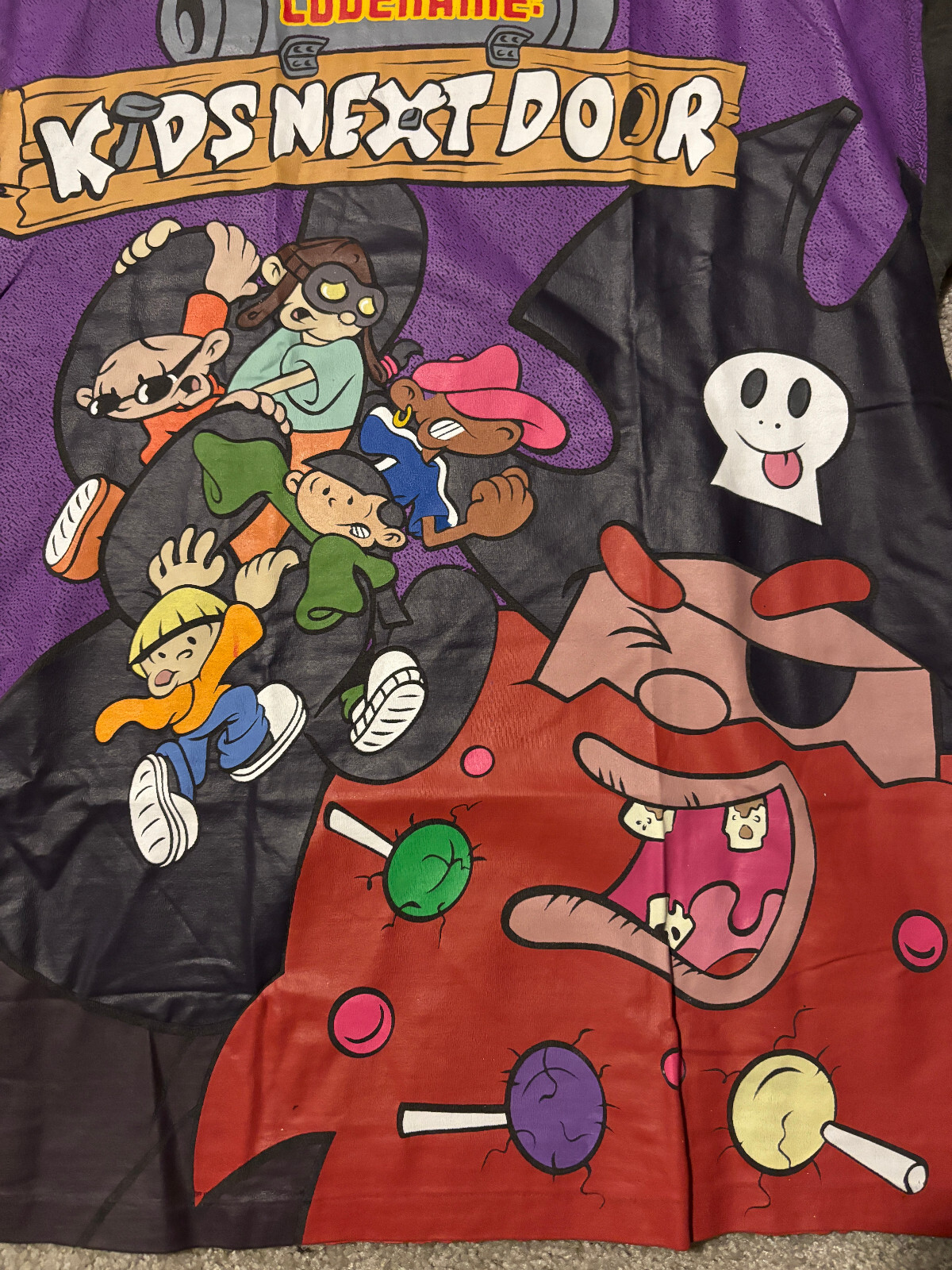 Stickybeard Cartoon Network Codename Kids Next Door Stickybeard Shirt Size Large ...